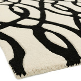 Asiatic White Matrix Wire Hand-Tufted Wool Rug