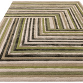 Asiatic Forest Matrix Hand-Tufted Wool &amp; Viscose Rug