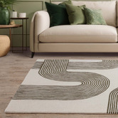 Asiatic Forest Matrix Arch Hand-Tufted Wool Rug