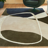 Asiatic Moss Matrix Hand-Tufted Wool &amp; Viscose Rug