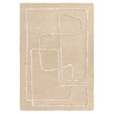 Asiatic Sand Matrix Infinity Hand-Tufted Wool &amp; Viscose Rug