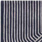 Asiatic Navy Matrix Solstice Hand-Tufted Wool &amp; Viscose Rug