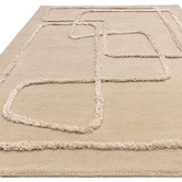 Asiatic Sand Matrix Infinity Hand-Tufted Wool &amp; Viscose Rug