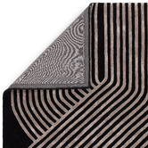 Asiatic Black Matrix Solstice Hand-Tufted Wool &amp; Viscose Rug