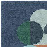 Asiatic Multicolour Matrix Statement Hand-Tufted Wool Rug