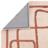 Asiatic Copper Matrix Infinity Hand-Tufted Wool &amp; Viscose Rug