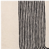 Asiatic Black Matrix Arch Hand-Tufted Wool Rug