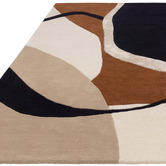 Asiatic Rust Matrix Hand-Tufted Wool &amp; Viscose Rug