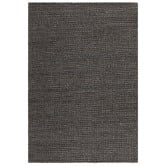 Asiatic Charcoal Oakley Flat Weave Jute Rug