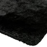Asiatic Black Plush Hand-Woven Rug
