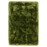 Asiatic Green Plush Hand-Woven Rug
