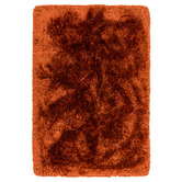 Asiatic Rust Plush Hand-Woven Rug