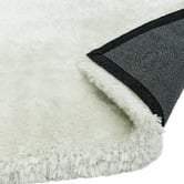 Asiatic White Plush Hand-Woven Rug