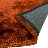 Asiatic Rust Plush Hand-Woven Rug