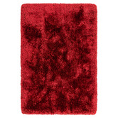 Asiatic Red Plush Hand-Woven Rug