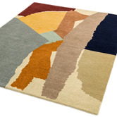 Asiatic Reef Abstract Hand-Tufted Wool Rug
