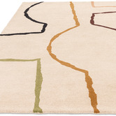 Asiatic Reef Linear Hand-Tufted Wool Rug