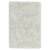 Asiatic White Plush Hand-Woven Rug
