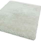Asiatic White Plush Hand-Woven Rug