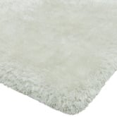 Asiatic White Plush Hand-Woven Rug