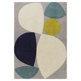 Asiatic Reef Mid-Century Hand-Tufted Wool Rug