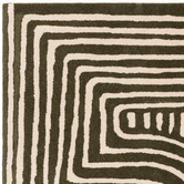 Asiatic Forest Reef Curve Hand-Tufted Wool Rug