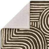 Asiatic Forest Reef Curve Hand-Tufted Wool Rug