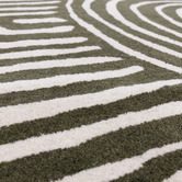 Asiatic Forest Reef Curve Hand-Tufted Wool Rug