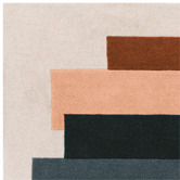 Asiatic Beige Reef Stacks Hand-Tufted Wool Rug
