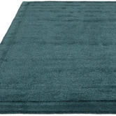 Asiatic Teal Rise Hand-Tufted Wool &amp; Viscose Rug