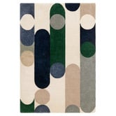 Asiatic Navy Romy Morse Hand-Tufted Indoor/Outdoor Rug