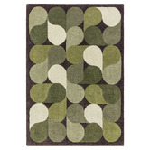 Asiatic Green Romy Jive Hand-Tufted Indoor/Outdoor Rug