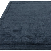 Asiatic Navy Rise Hand-Tufted Wool &amp; Viscose Rug