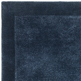 Asiatic Navy Rise Hand-Tufted Wool &amp; Viscose Rug