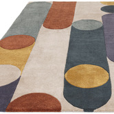 Asiatic Multicolour Romy Morse Hand-Tufted Indoor/Outdoor Rug