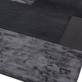Asiatic Charcoal Tate Hand-Tufted Wool &amp; Viscose Rug