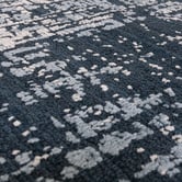 Asiatic Petrol Blue Torino Hand-Tufted Wool &amp; Viscose Rug