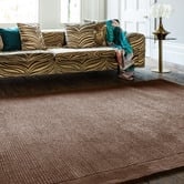 Asiatic Chocolate York Hand-Woven Wool Rug