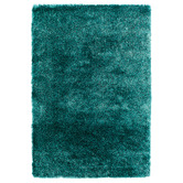 Asiatic Teal Whisper Table-Tufted Rug