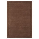 Asiatic Chocolate York Hand-Woven Wool Rug
