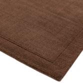 Asiatic Chocolate York Hand-Woven Wool Rug