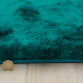 Asiatic Teal Whisper Table-Tufted Rug