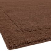 Asiatic Chocolate York Hand-Woven Wool Rug