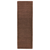 Asiatic Chocolate York Hand-Woven Wool Runner