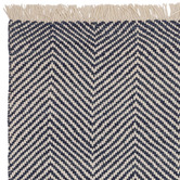 Asiatic Navy Vigo Flat Weave Wool-Blend Rug
