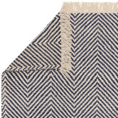 Asiatic Navy Vigo Flat Weave Wool-Blend Rug