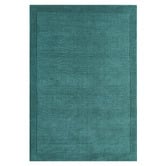 Asiatic Teal York Hand-Woven Wool Rug