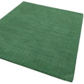 Asiatic Forest Green York Hand-Woven Wool Rug