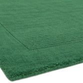 Asiatic Forest Green York Hand-Woven Wool Rug