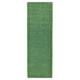Asiatic Forest Green York Hand-Woven Wool Runner